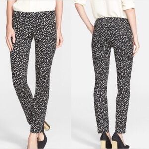 Tory Burch Walker Cargo Dotted Pony Print Jean Size 24 NWT